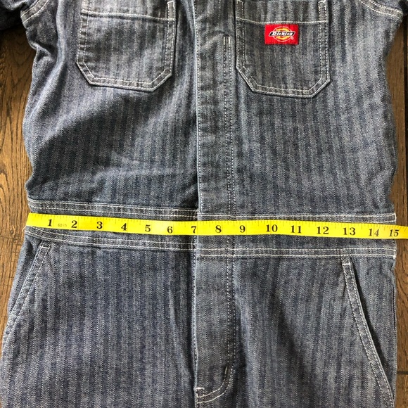 Dickies Women’s Blue Herringbone Coveralls - Picture 11 of 14